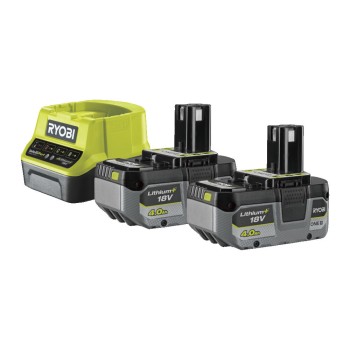 Аккумулятор (2) с зарядным устройством RYOBI RC18120-240X система ONE +