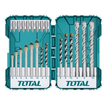 Набор сверл и бит TOTAL TACSDL12201 (22 шт)