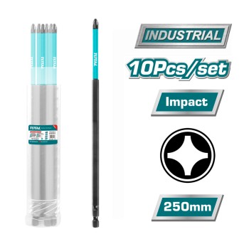 Бита ударная PH2 250 мм TOTAL TACIM16PH2103 (10 шт)