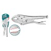 Зажим с фиксатором 250 мм TOTAL прямые губки THT191002