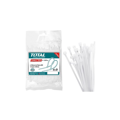 Хомут-стяжка кабельный 1020 мм TOTAL THTCT10201 (100 шт)