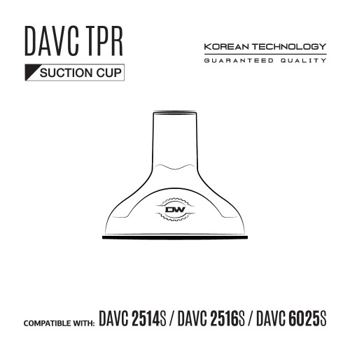 Насадка для прочистки труб DAEWOO DAVC TPR