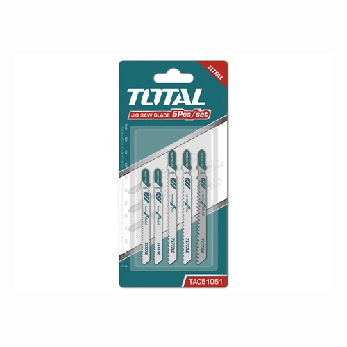 Набор пилок для лобзика TOTAL TAC51051 (5шт)