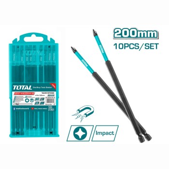 Бита ударная PH1 200 мм TOTAL TACIM16PH183 (10 шт)