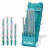 Набор пилок для лобзика TOTAL TACSD7386 (8шт)
