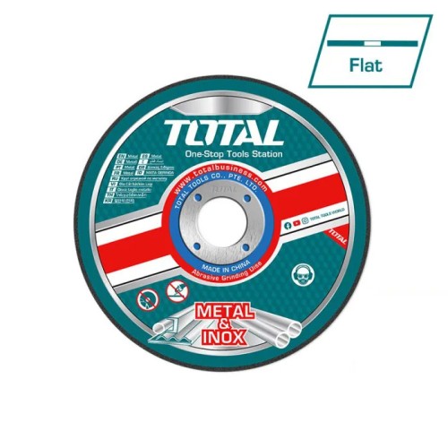 Круг отрезной 180x1,6х22,2 мм по металлу TOTAL TAC2161801