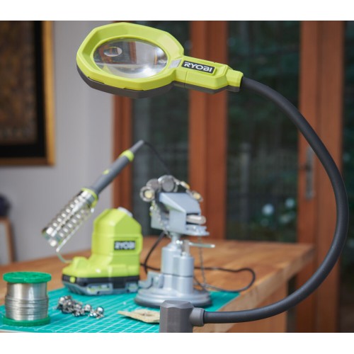 Фонарь с увеличительной линзой RYOBI RML18-0 (без батареи) система ONE +