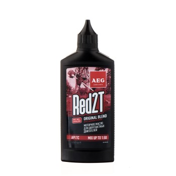 Масло для 2-х тактных двигателей AEG Universal 2T Motor Oil API TC мин. (100мл)