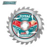Диск пильный 140x20 мм 24 зуба по дереву TOTAL TAC2331403 (2шт)