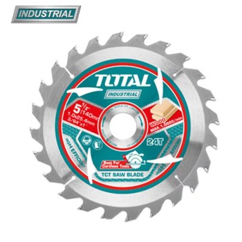 Диск пильный 140x20 мм 24 зуба по дереву TOTAL TAC2331403 (2шт)