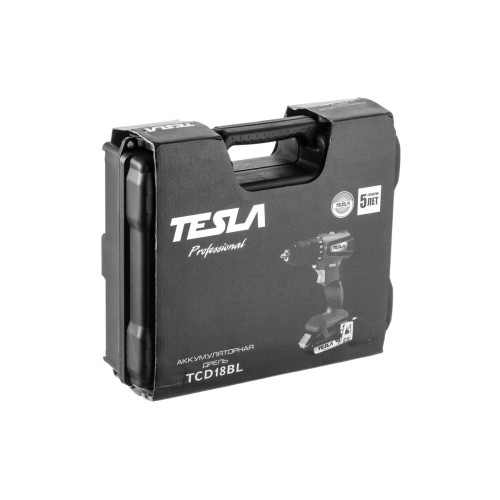 Дрель-шуруповерт аккумуляторная TESLA TCD18BL