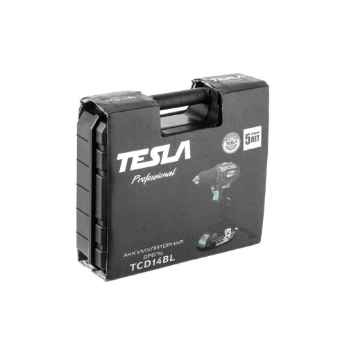 Дрель-шуруповерт аккумуляторная TESLA TCD14BL