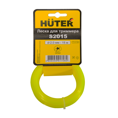 Леска (2.0 мм; 15 м; звезда) Huter S2015