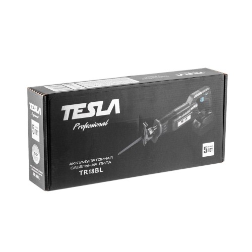 Пила сабельная аккумуляторная TESLA TR18BL