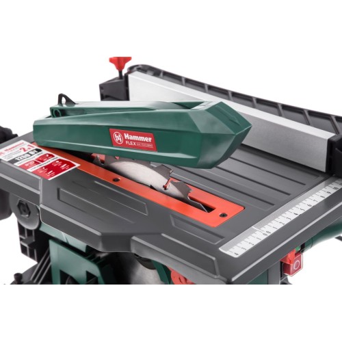 Пила торцовочная комбинированная ( + распиловочный стол) Hammer Flex STL1200/210C