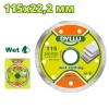 Диск алмазный 115x5x22,2 мм DYLLU DTDC2K02