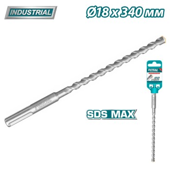 Бур SDS-MAX 18x340мм TOTAL TAC321800