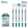 Пилка для лобзика 100мм по дереву TOTAL TAC51144D (5шт)