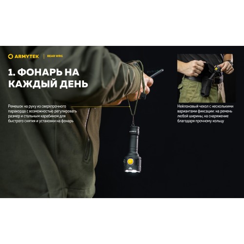 Фонарь Armytek Bear WRG
