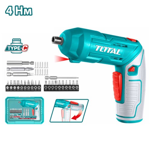 Отвертка аккумуляторная TOTAL TSDLI04425
