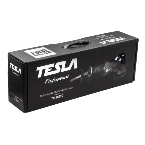 Пила сабельная аккумуляторная TESLA TR18DC TO (без батареи)