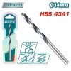 Сверло по металлу HSS 14 мм TOTAL TAC1201404