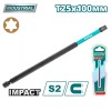 Бита ударная T25 100 мм TOTAL TACIM71T25100