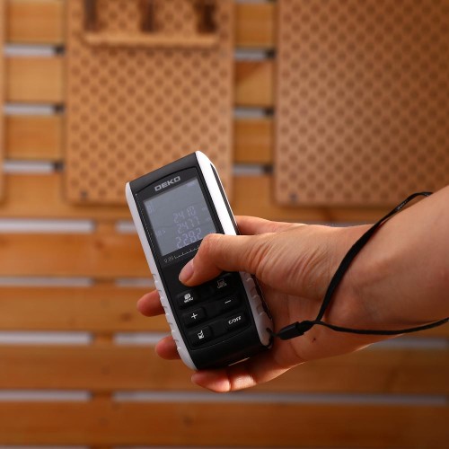 Дальномер лазерный c функцией измерения угла DEKO R-LDI50
