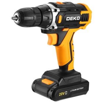Дрель-шуруповерт аккумуляторная DEKO Banger 20V ONE +