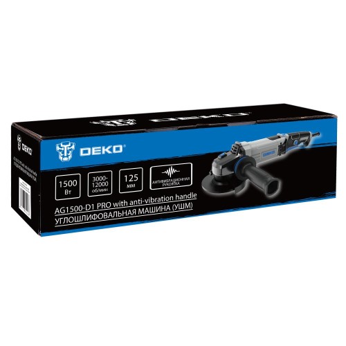 Углошлифмашина DEKO AG1500-D1 PRO