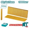 Шпильки Ga23 0,64х25 мм TOTAL TAC06825 (10000 шт)