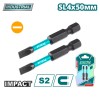 Бита ударная SL4 50 мм TOTAL TACIM71SL450 (2 шт)
