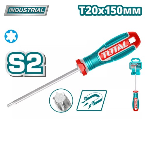 Отвертка Torx T20x150 мм TOTAL TSDT20150