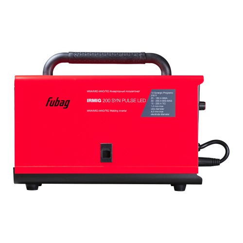 Сварочный полуавтомат FUBAG IRMIG 200 SYN PULSE LED с горелкой