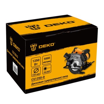 Пила циркулярная DEKO CS1250-D