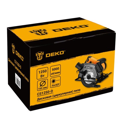 Пила циркулярная DEKO CS1250-D
