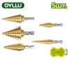 Набор сверл ступенчатых DYLLU DTJD3405 (5 шт)