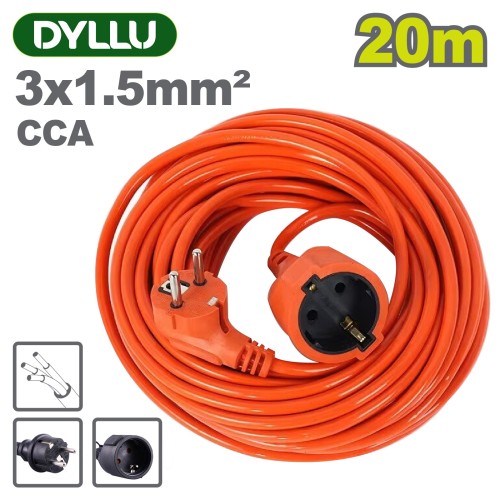 Удлинитель 20м DYLLU DTEJAG05