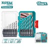 Набор сверл по металлу TOTAL TACSDL51506 (15 шт)