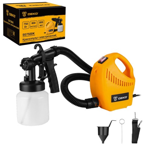 Краскопульт электрический DEKO SG750DK