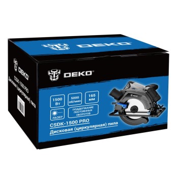 Пила циркулярная DEKO CSDK-1500 PRO