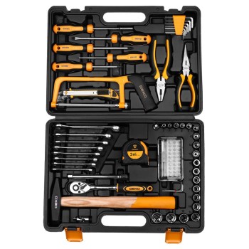 Набор инструмента для дома и авто DEKO DKMT89 PRO (89 предметов)