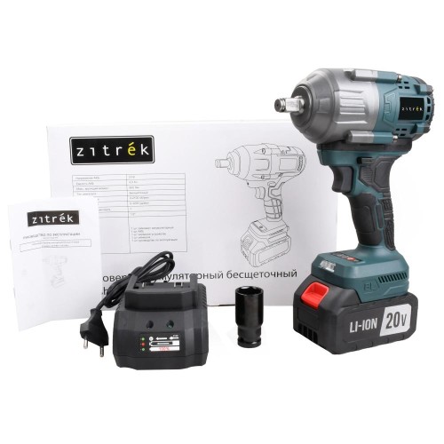 Гайковерт аккумуляторный Zitrek Crusher 20 PRO 085-1019