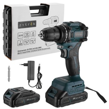 Дрель-шуруповерт аккумуляторная Zitrek Greenpower 20 PRO 085-1314