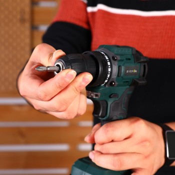 Дрель-шуруповерт аккумуляторная Zitrek Greenpower 20 PRO 085-1313
