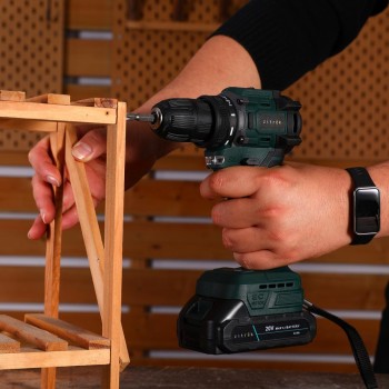 Дрель-шуруповерт аккумуляторная Zitrek Greenpower 20 PRO 085-1313