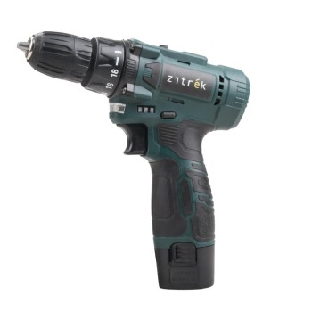 Дрель-шуруповерт аккумуляторная Zitrek Green 12V Plus 085-1013