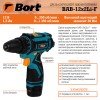 Дрель-шуруповерт аккумуляторная Bort BAB-12x2Li-F