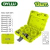 Набор биметаллических коронок DYLLU DTKJ3413 (13 шт.)