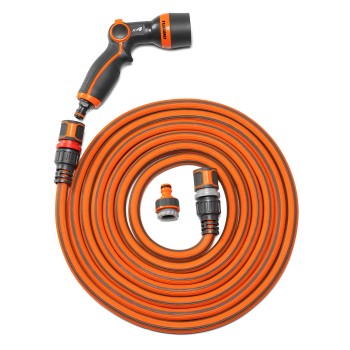 Шланг растягивающийся Aquazoom 5-15м с набором для полива DAEWOO DWH 6102